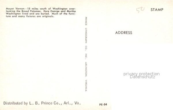 Mount Vernon Washington Broad Potomac – Bild 2