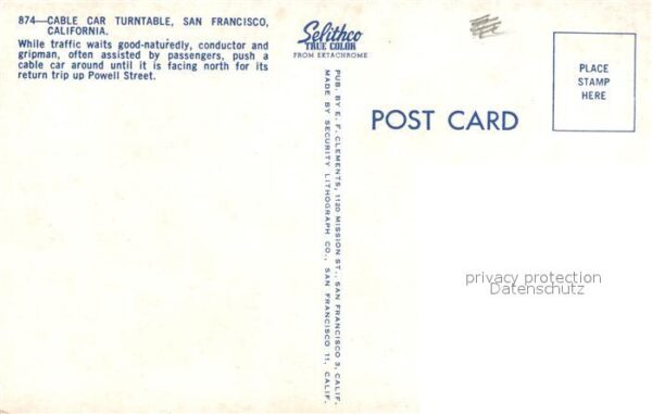 San Francisco California Cable Car Turntable – Bild 2