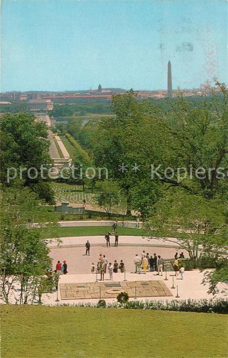 Washington DC John F Kennedy Grave Arlington