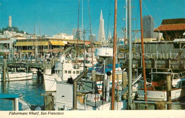San Francisco California Fishermans Wharf
