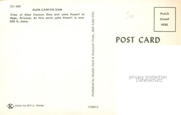 Page Arizona Glen Canyon Dam – Bild 2