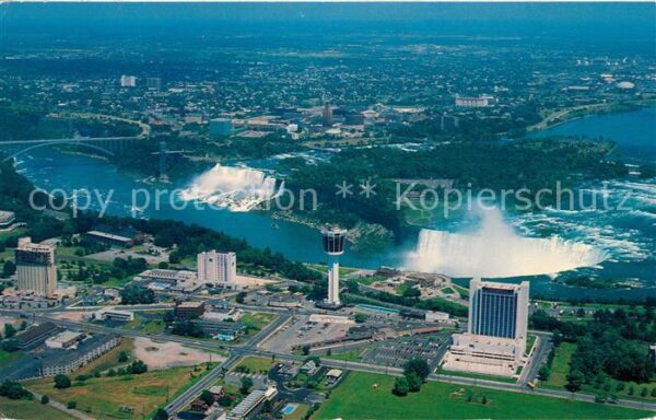 Ontario California Fliegeraufnahme Niagara Falls