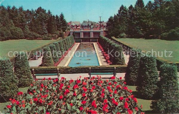 Hamilton Ontario The Sunken Garden Mc Master University