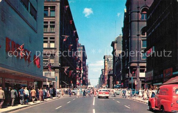 Toronto Canada Yonge Saint Looking North
