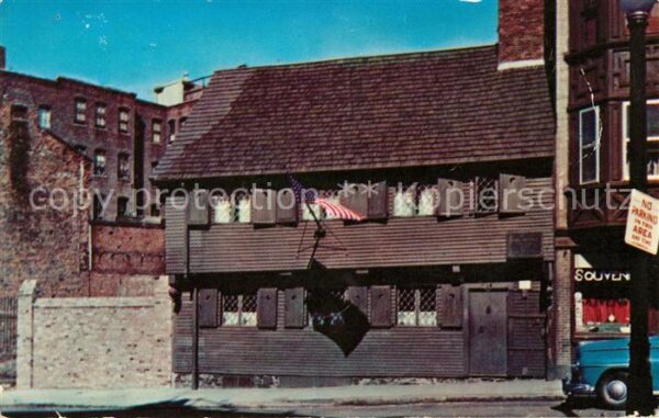 Boston Massachusetts Paul Revere House