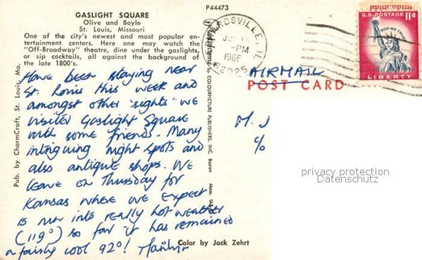 Saint Louis Missouri Gaslight Square – Bild 2