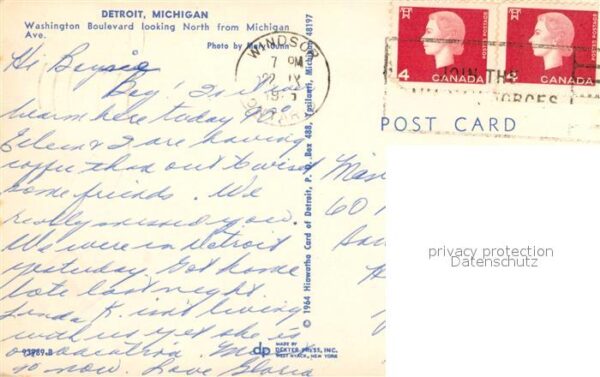 Detroit Michigan Washington Boulevard – Bild 2