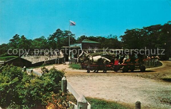 Mackinac Island Fort Holmes Pferdekutsche