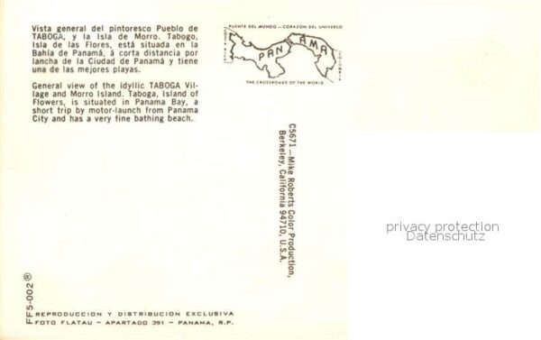 Taboga Fliegeraufnahme – Bild 2
