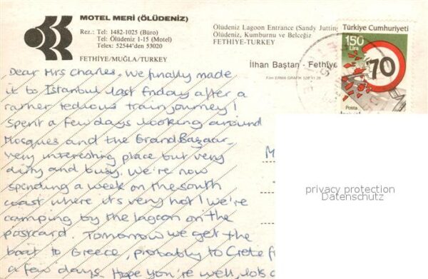 Ölüdeniz Fethiye Motel Meri – Bild 2