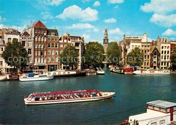 Amsterdam Niederlande Binnen Amstel