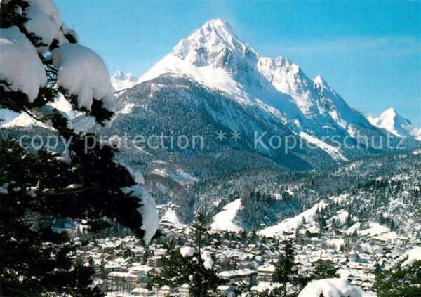 Mittenwald Bayern Wettersteinspitze Alpspitze