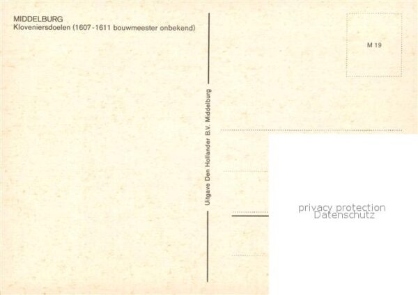 Middelburg Oost-Vlaanderen Kloveniersdoelen – Bild 2