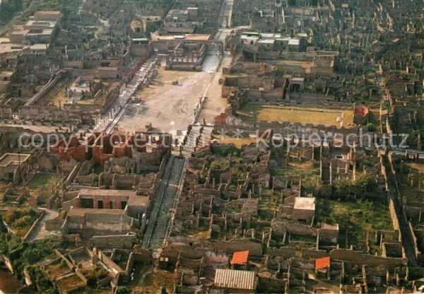 Pompei Fliegeraufnahme