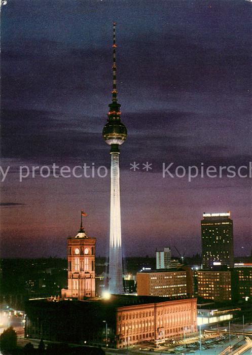 Berlin Fernseh UKW Turm Deutsche Post