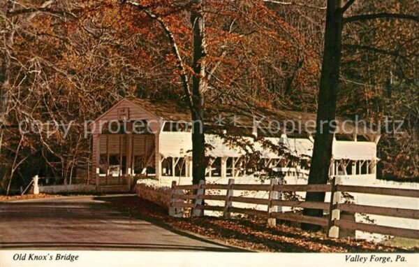 Valley Forge Historic Old Knox's Bridge