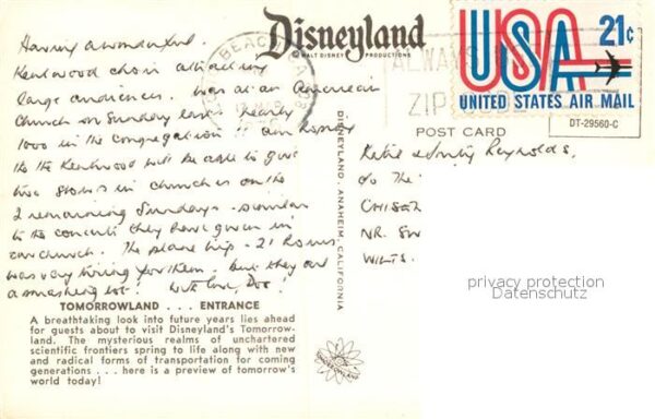 Long Beach California Disneyland_s Tomorrowland Entrance – Bild 2