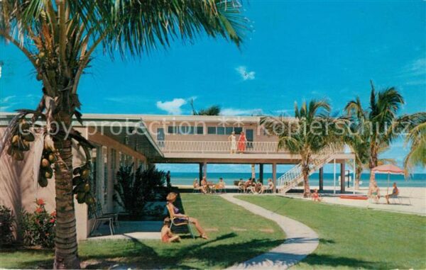 Sarasota Sandcastle Motel Beach Gulf of Mexico