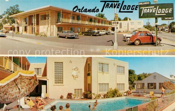 Orlando Florida Travel Lodge Motel Swimming Pool