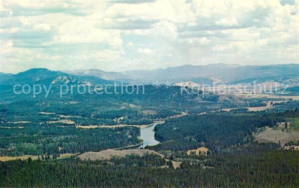 Wyoming US-State Grand Teton National Park Snake River V