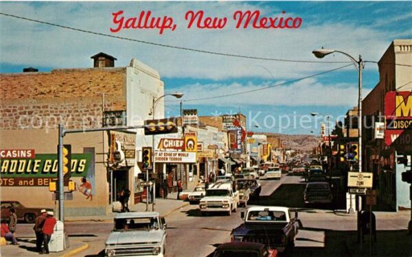 Gallup Street scene