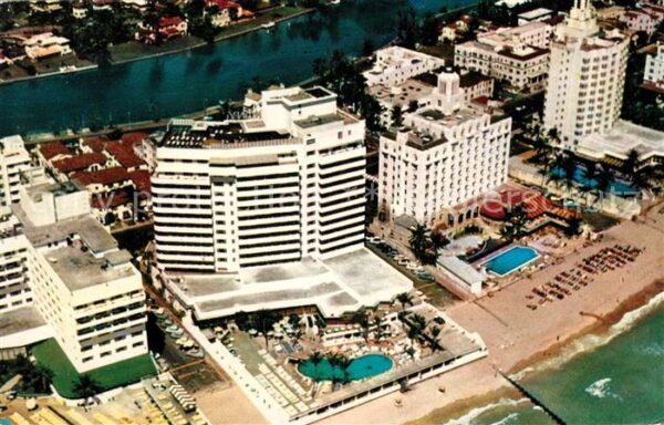 Miami Beach Ocean front hotels on the Gold Coast ae