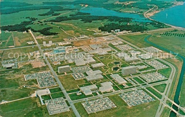 Houston  Texas USA Manned Spacecraft Center aerial view