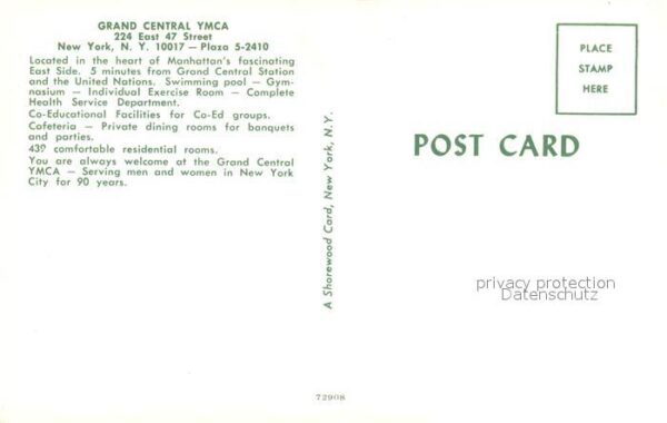 New York City Grand Central YMCA – Bild 2