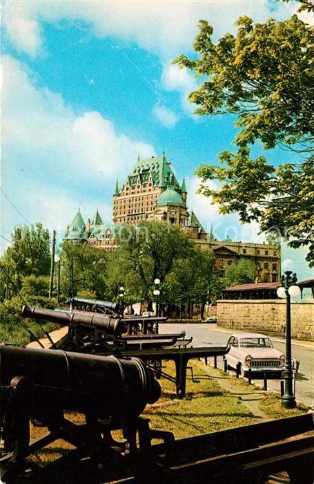 Quebec Joli coin de la Rue des Remparts des ca