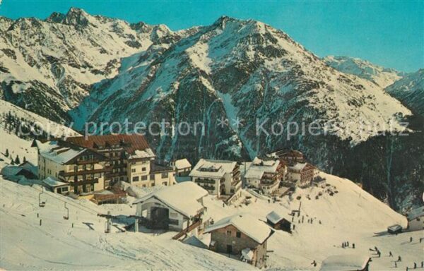 Hochsoelden Schiparadies Wintersportplatz Ötztaler
