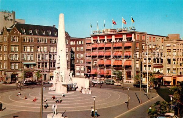 Amsterdam Niederlande Nationaal Monument Dam Nationaldenkmal