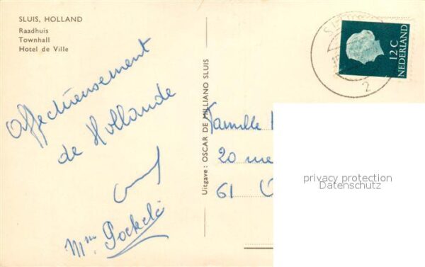 Sluis Zeeland Raadhuis Rathaus – Bild 2