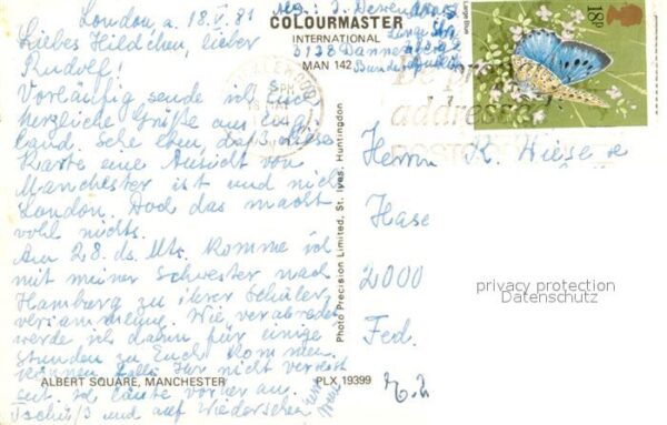 Manchester Albert Square Town Hall – Bild 2