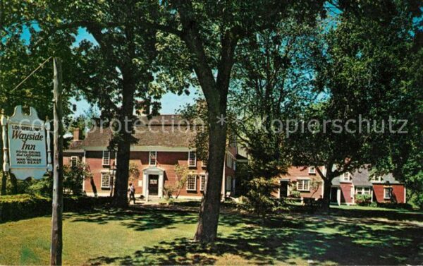 Sudbury Massachusetts Longfellow's Wayside Inn Hotel