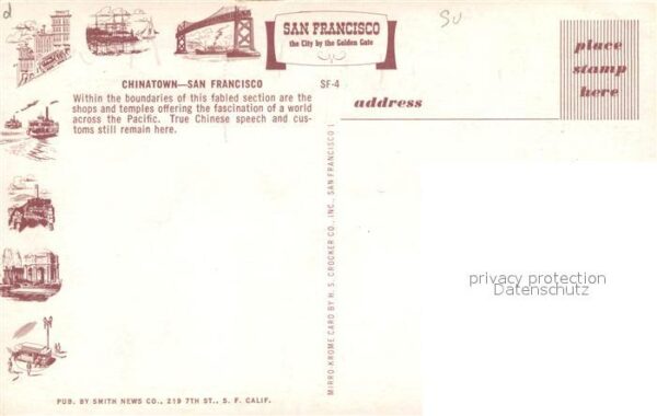 San Francisco California Chinatown – Bild 2