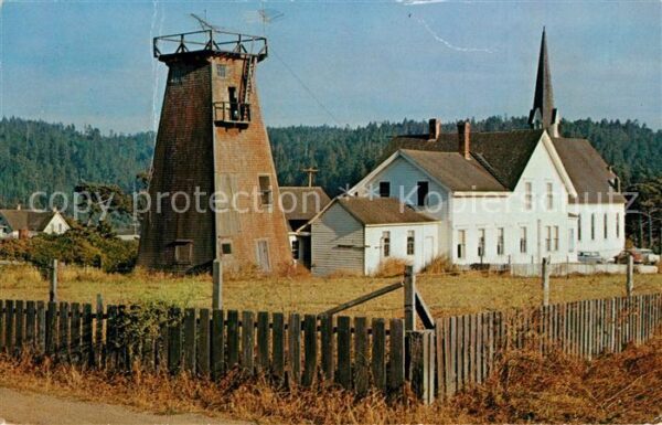 Mendocino Kirche Aussichtsturm