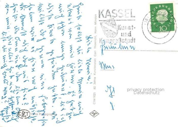 Wilhelmshoehe Kassel Schloss Kaskaden Herkules Fliegeraufnah – Bild 2