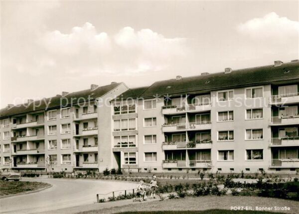 Porz Eil Bonner Strasse Siedlung Hochhäuser