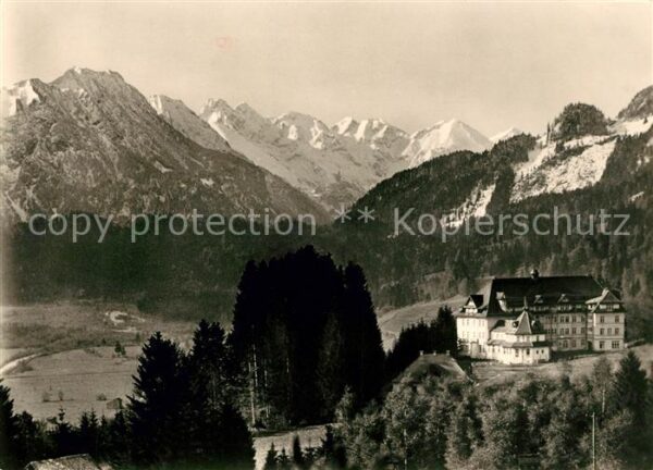 Oberstdorf Dr Saathoff Kuranstalt Stillachhaus All