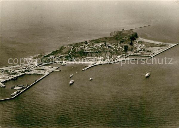 Helgoland Nordseeinsel von Südosten Fliegeraufnah