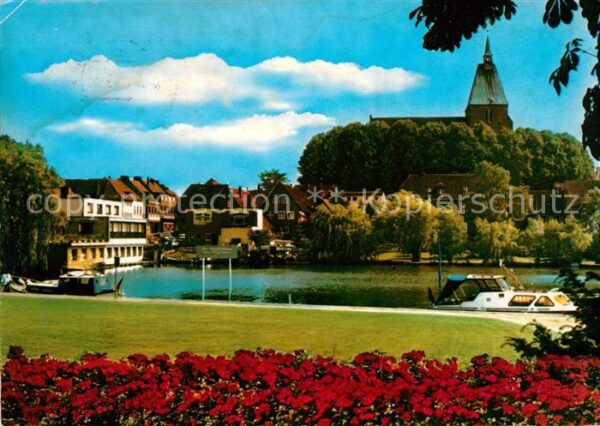 Moelln Lauenburg Uferpromenade See Kirche Kurort Naturpa