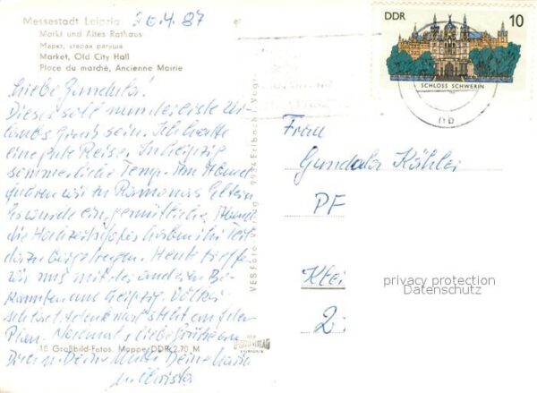 Leipzig Markt und Altes Rathaus Messehaus – Bild 2