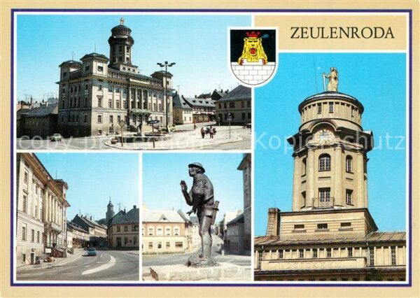 Zeulenroda-Triebes Rathaus Karl Marx Platz Karpfenpfeifer
