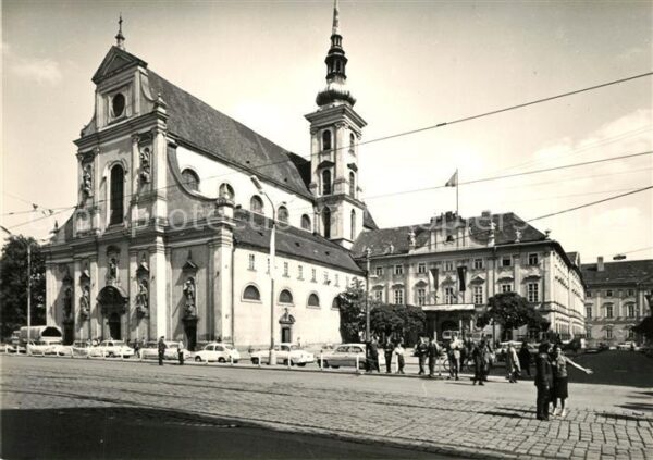 Brno Bruenn Platz der Roten Armee Museum der Arbeit