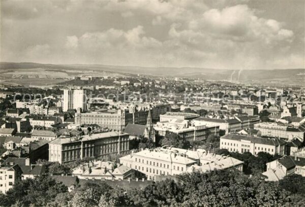 Brno Bruenn Gesamtansicht Stadtpanorama