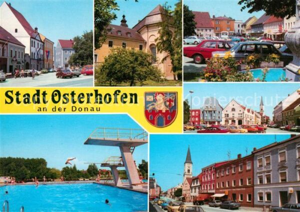 Osterhofen Niederbayern 600 Jahre Stadt und OT Dackeldorf Gergw