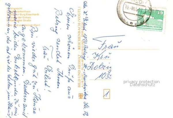 Belzig Bad Kreiskrankenhaus Burg Eisenhardt Strass – Bild 2
