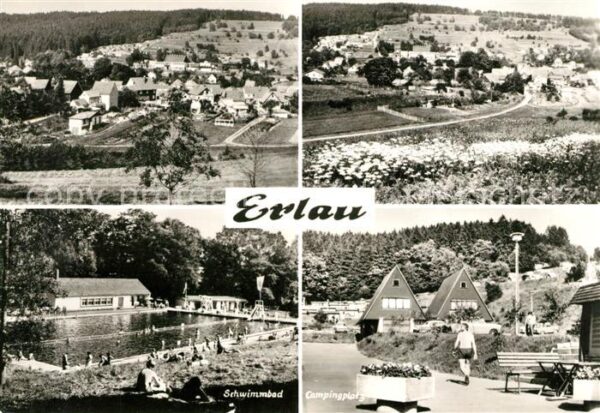 Erlau Thueringen Campingplatz Schwimmbad