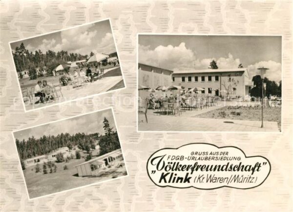 Klink Waren Urlaubersiedlung Völkerfreundschaft