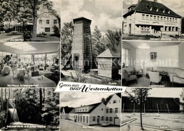 Bad Westernkotten Pension Besting Saline Kurhaus Wasserfä